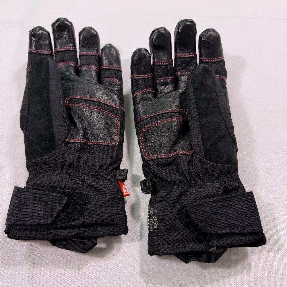 Mountain Hardwear Womens OutDry Waterproof Winter Gloves Black Pink women  M